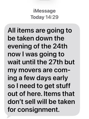 All items removed after April 24